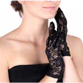 Elastic lace gloves